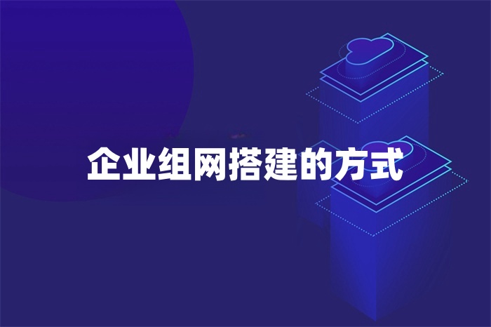 企業(yè)組網(wǎng)搭建的方式