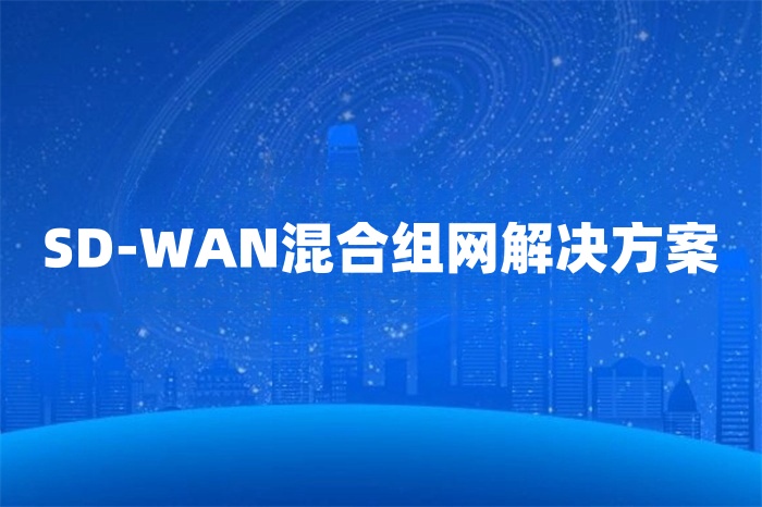 SD-WAN混合組網(wǎng)解決方案