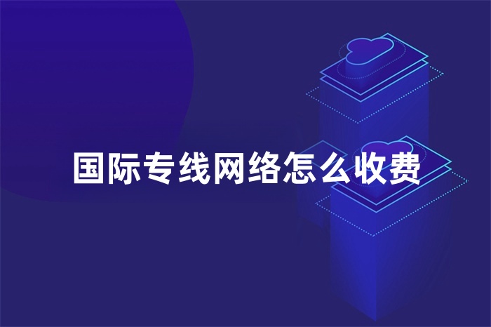 國際專線網絡怎么收費